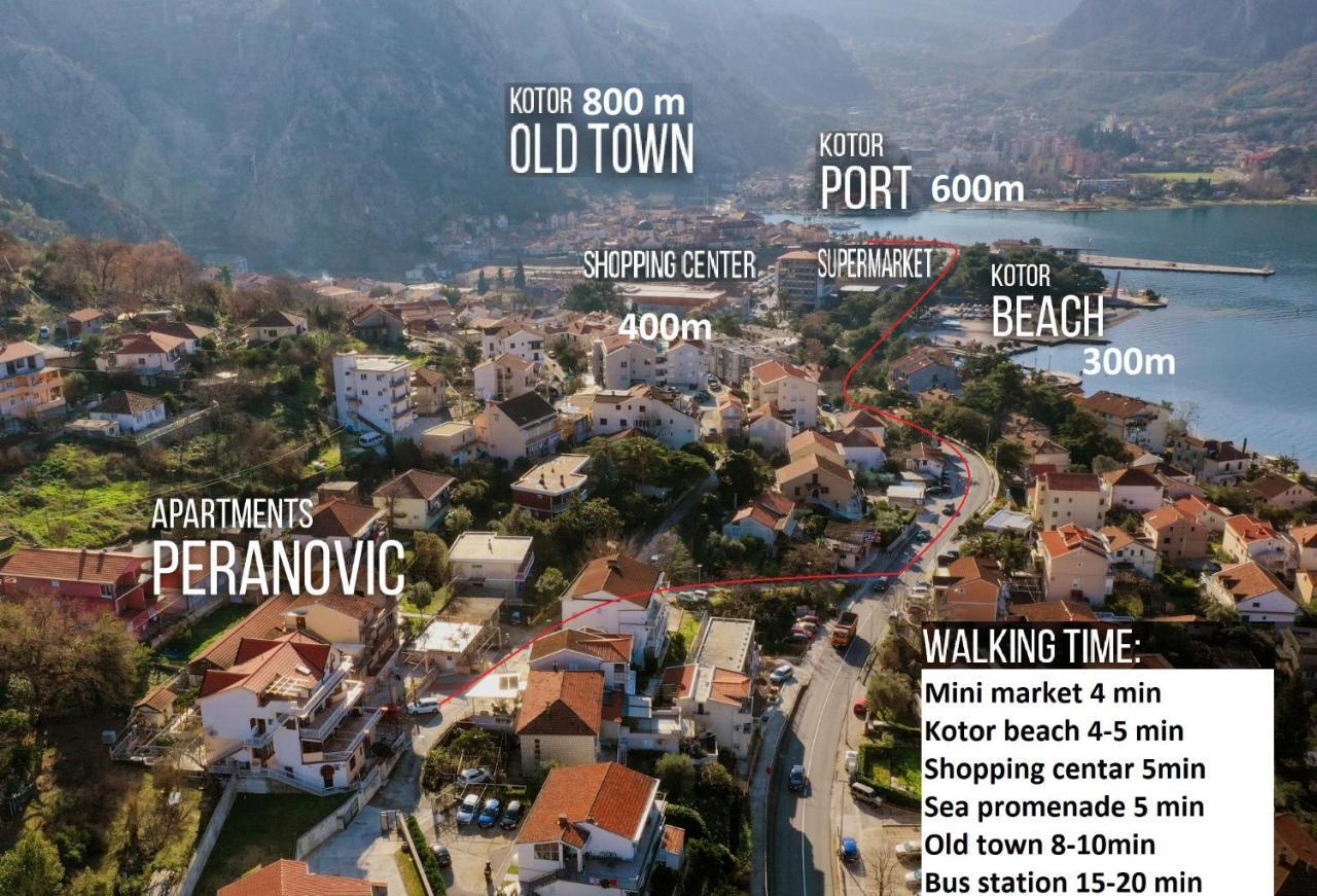Apartments Peranovic 2 Kotor Exteriér fotografie